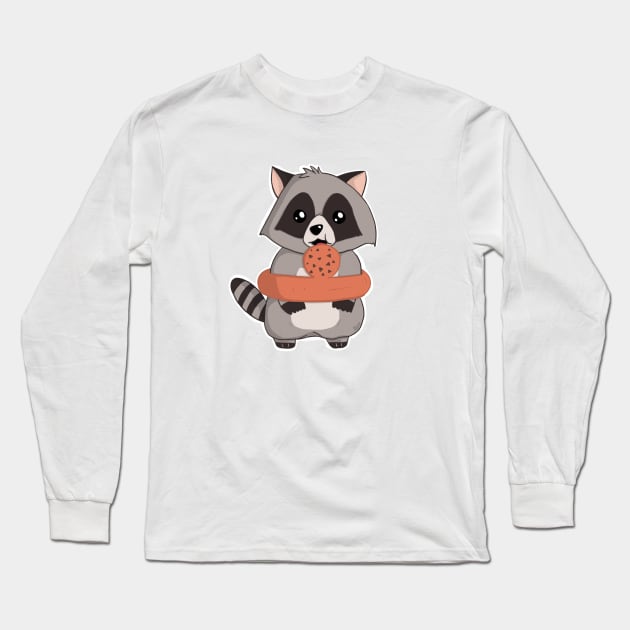 Trash Panda Long Sleeve T-Shirt by XeniahUnicorn